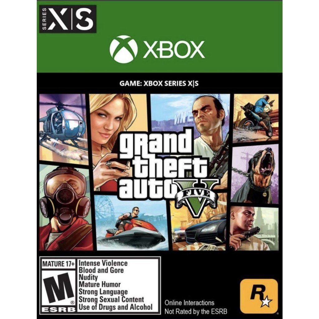 🔥FLASH SALE🔥) Grand Theft Auto V (GTA V) Full Game Digital Download (Xbox  One & Xbox Series X/S) paling mura, Video Gaming, Video Games, Xbox on  Carousell