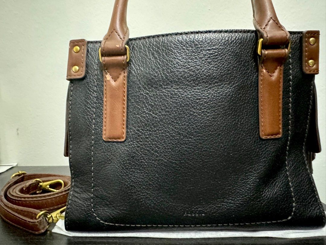 Fossil claire satchel top