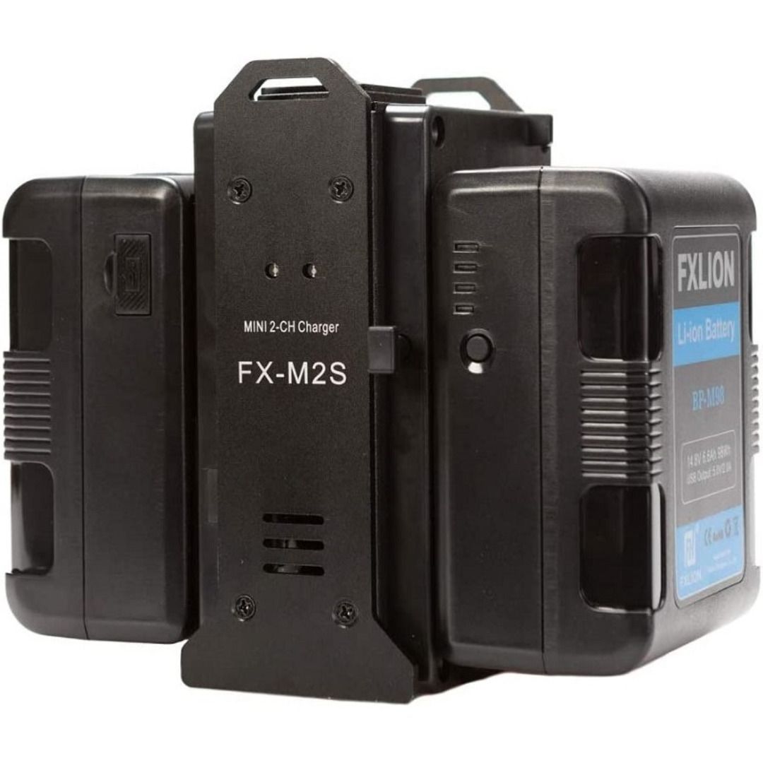 FXLION FX-M2S Dual Slot Charger (For All brands of V-Mount Battery)62864721223553114