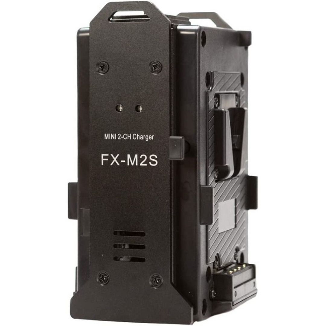 FXLION FX-M2S Dual Slot Charger (For All brands of V-Mount Battery)62864721223553113