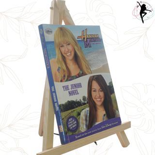 (BOOK) EARLY MID-YEAR SALE: HANNAH MONTANA: THE MOVIE (THE JUNIOR NOVEL) W/ POSTER