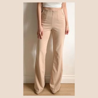 BNWT Zara Bubblegum Pink Flare Trousers, Women's Fashion, Bottoms, Other  Bottoms on Carousell