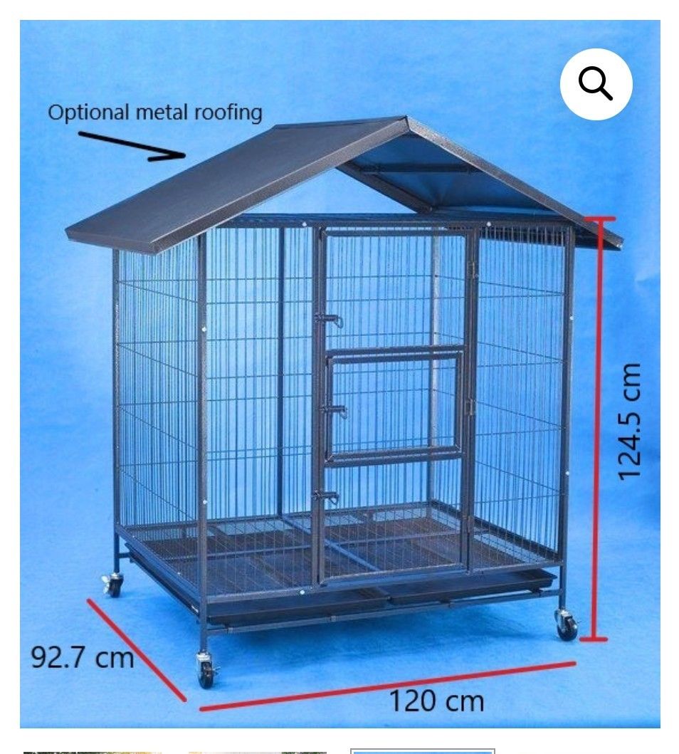 Huge dog cage clearance
