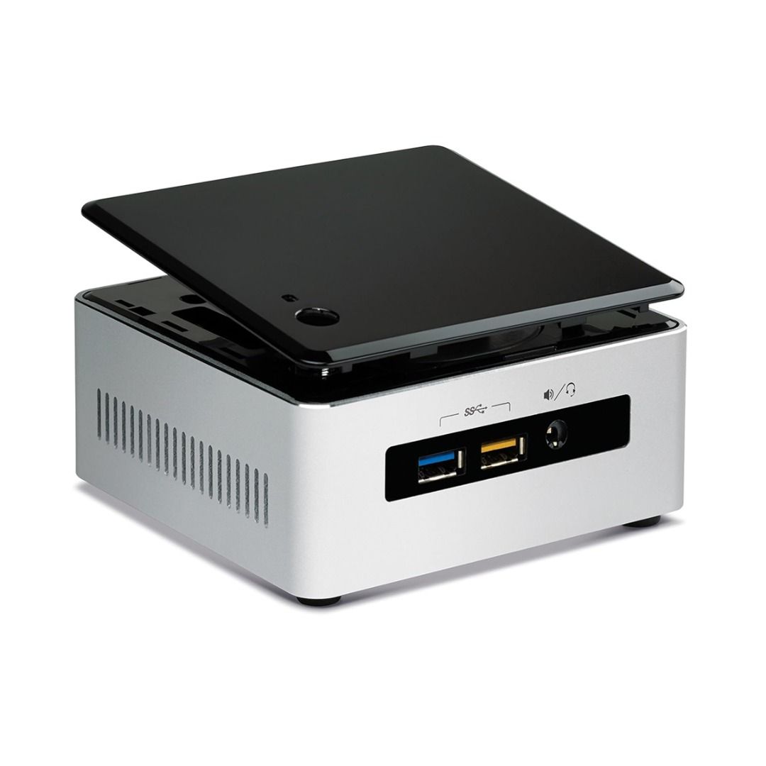 INTEL NUC Kit Core i7 -5557U Barebone System- INTEL-BOXNUC517RYH (Category: Computer Parts) located in Quezon City. Submitted by parabellum_outlet (Listing ID 1293032985, Image 2). Description: Essentials: Product Collection:Intel® NUC Kit with 5th Generation Intel® Core™ Processors Code Name:Products formerly Rock Canyon Processor Included:Intel® Core™ i7-5557U Processor (4M Cache, up to 3.40 GHz) Board Number:NUC5i7RYB Supported Operating Syste