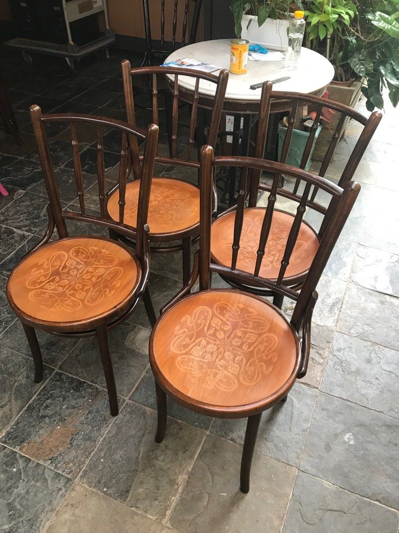 Kopitiam chairs 4pcs