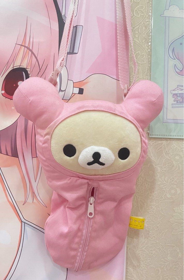 Korilakkuma Rilakkuma Plush Sling Bag, Hobbies Toys, Toys - Main Image