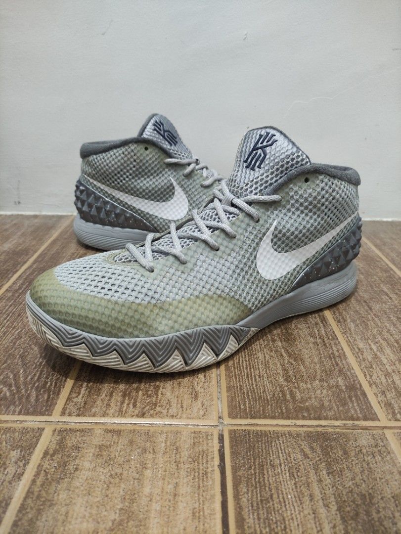 Kyrie 1 Wolf Grey Men s Fashion Footwear Sneakers on Carousell