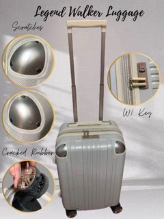 Legend Walker Small Hardcase Luggage (TSA approved security lock)