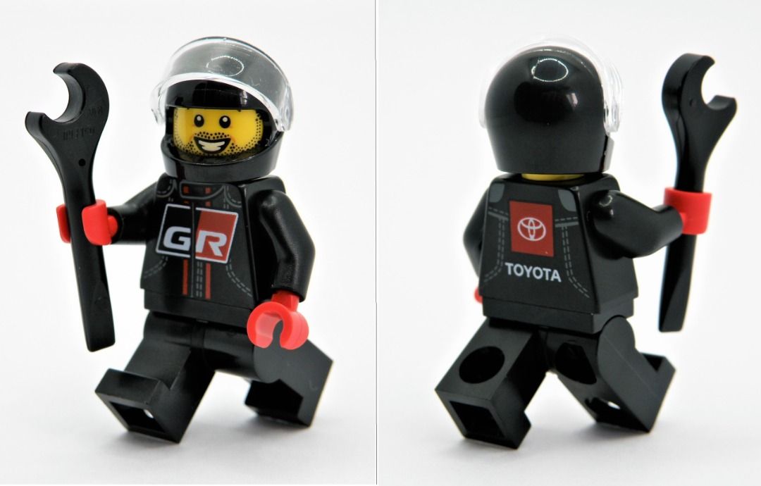 LEGO Speed Champions MiniFig SC087: Toyota GR Supra Driver