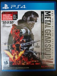 Like New Metal Gear Solid V: The Definitive Experience (US Version) PS4 Game