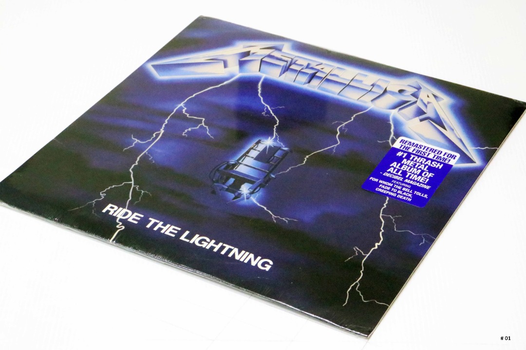 Metallica – Ride The Lightning (1984, Vinyl) - Discogs