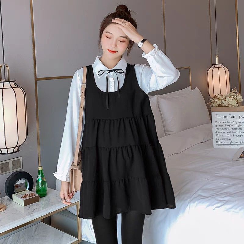 slim fit dress slacks Maternity Dress – Alidabbafinds main image 0