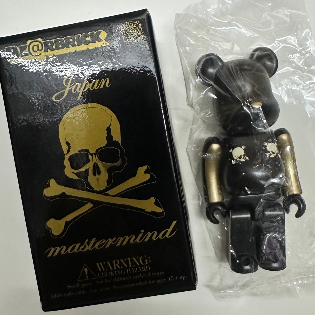 柔らかい MEDICOM GOLD100％&400% JAPAN mastermind BE@RBRICK - TOY ...