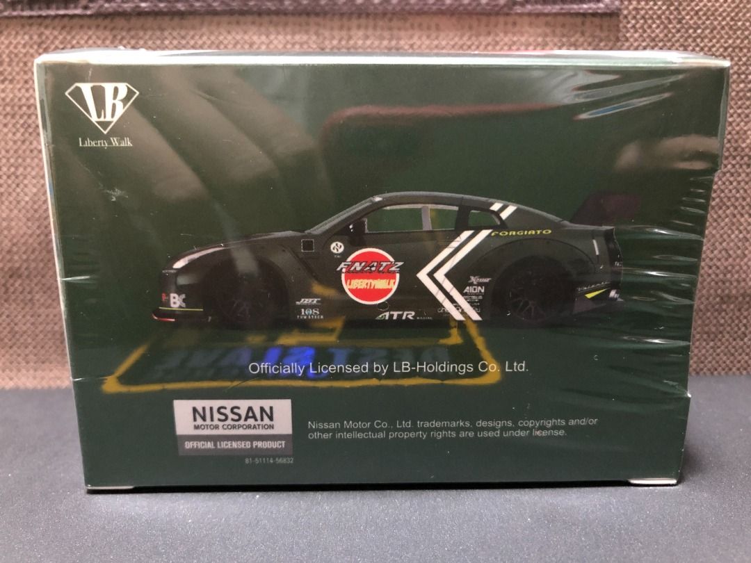 MINI GT 7 LBWK Nissan GT-R (R35) Zero Fighter Special Type 1