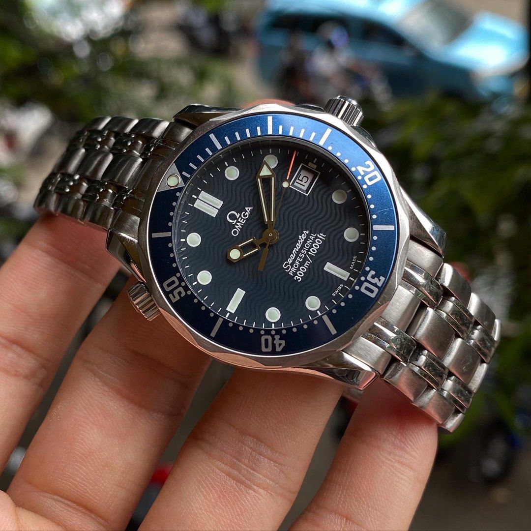 Omega Seamaster Professional Diver 300M 196.1522 Cal. 1538 Quartz 36mm Fesyen Pria Jam Tangan di Carousell