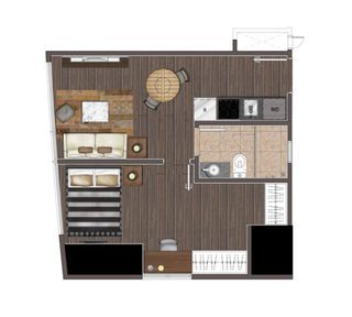 one bedroom corner unit for sle in makati the rise shang