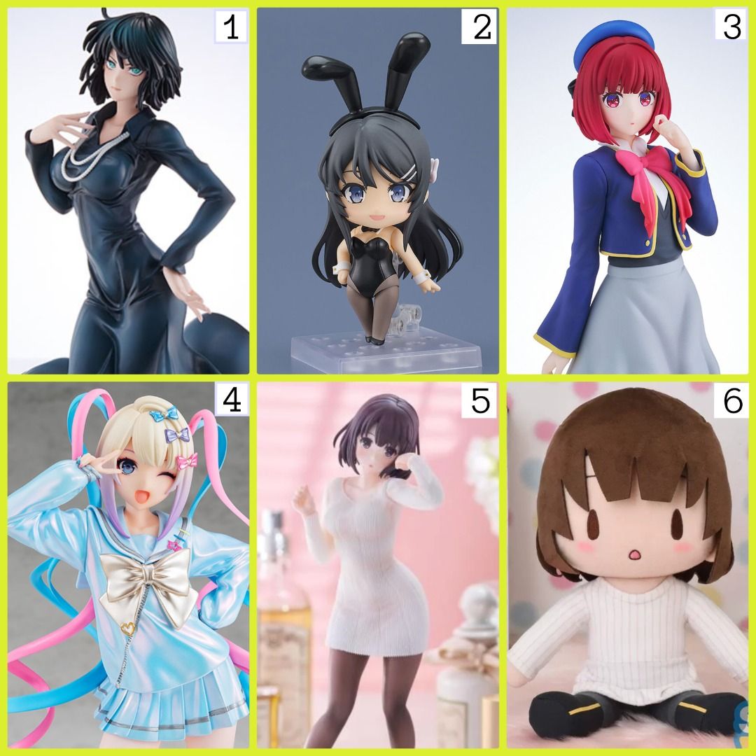 One-Punch Man Hellish Blizzard Nendoroid Rascal Does Not Dream of Bunny Girl  Senpai Mai Sakurajima