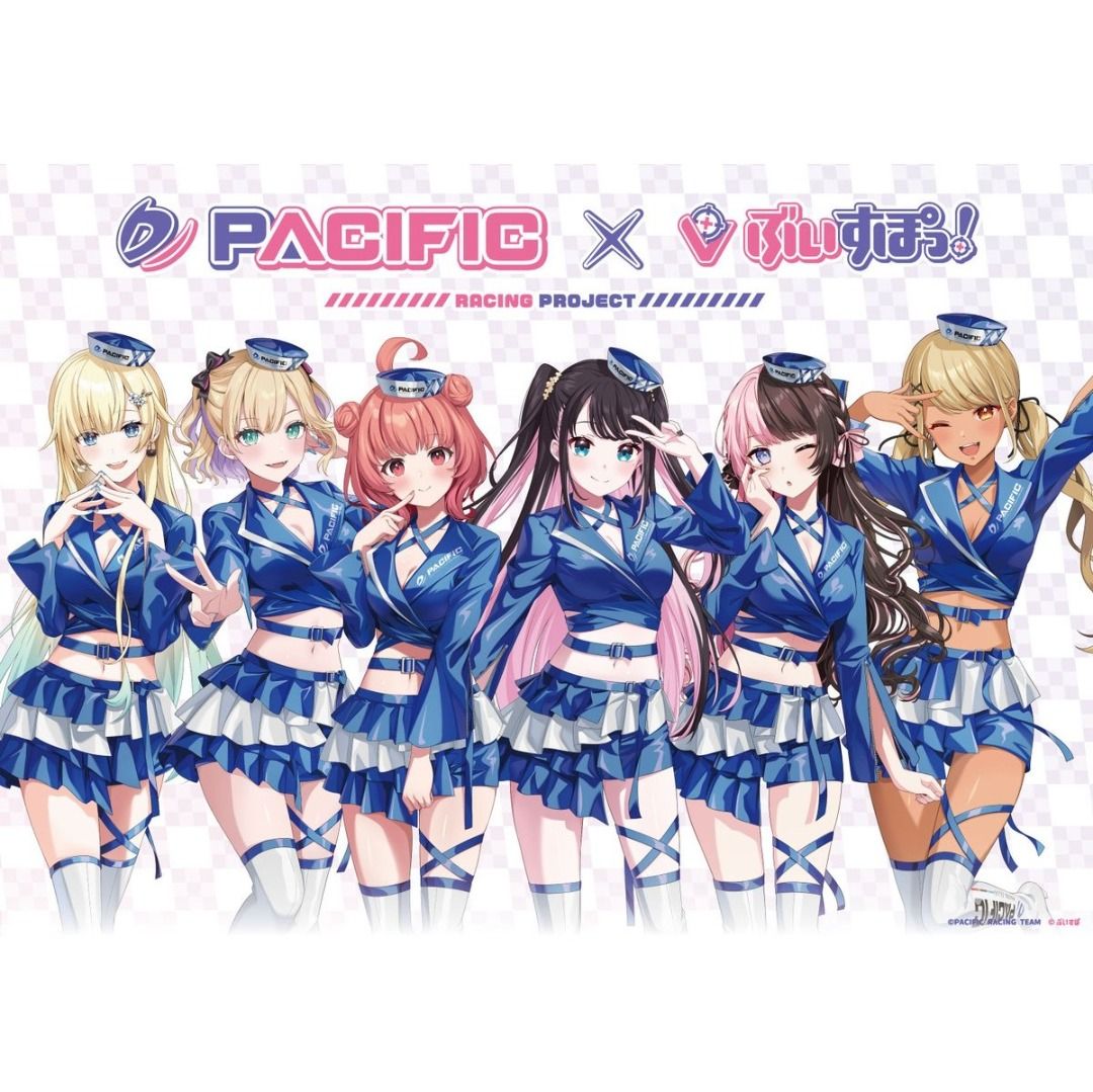 ぶいすぽ 胡桃のあ 推し活セット パシフィック レーシング 缶バッジ 25