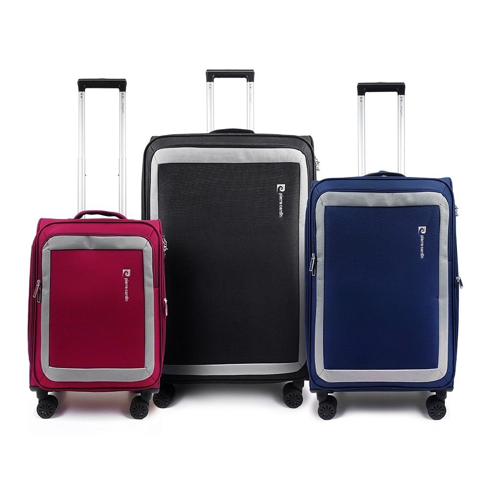 Pierre Cardin Nylon 4 Double Wheels Expandable Trolley Case, Hobbies