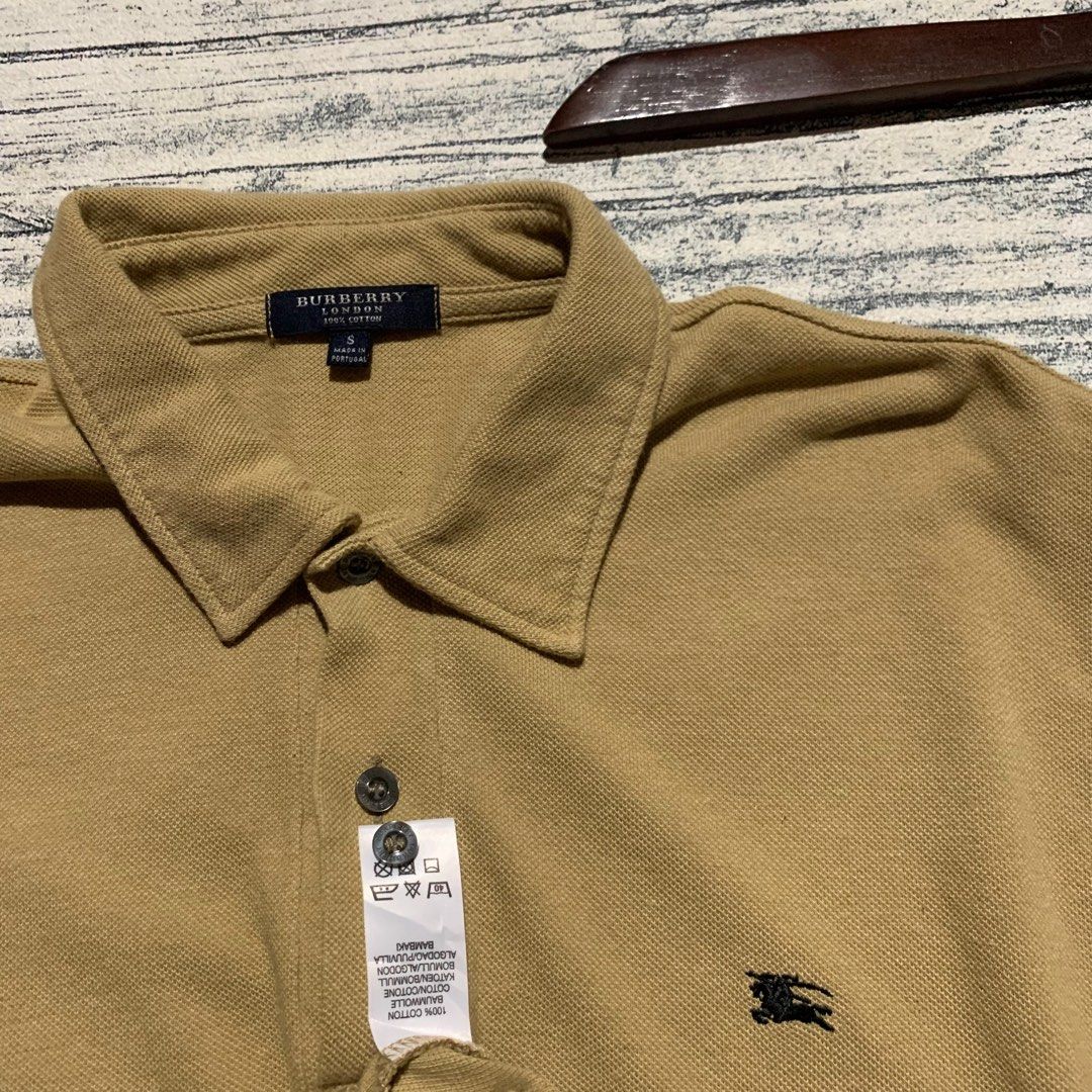 Burberry polo made in portugal shop