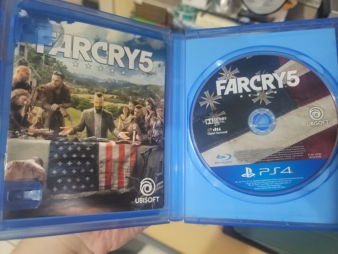 Jeu PS4 - Far Cry 5 - Version Française - Complet Très Bon État (TBE)