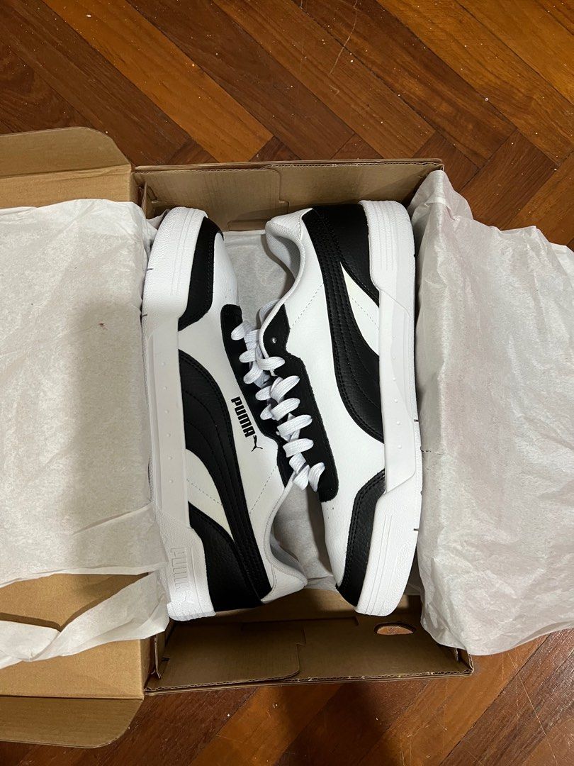 PUMA Caracal black white