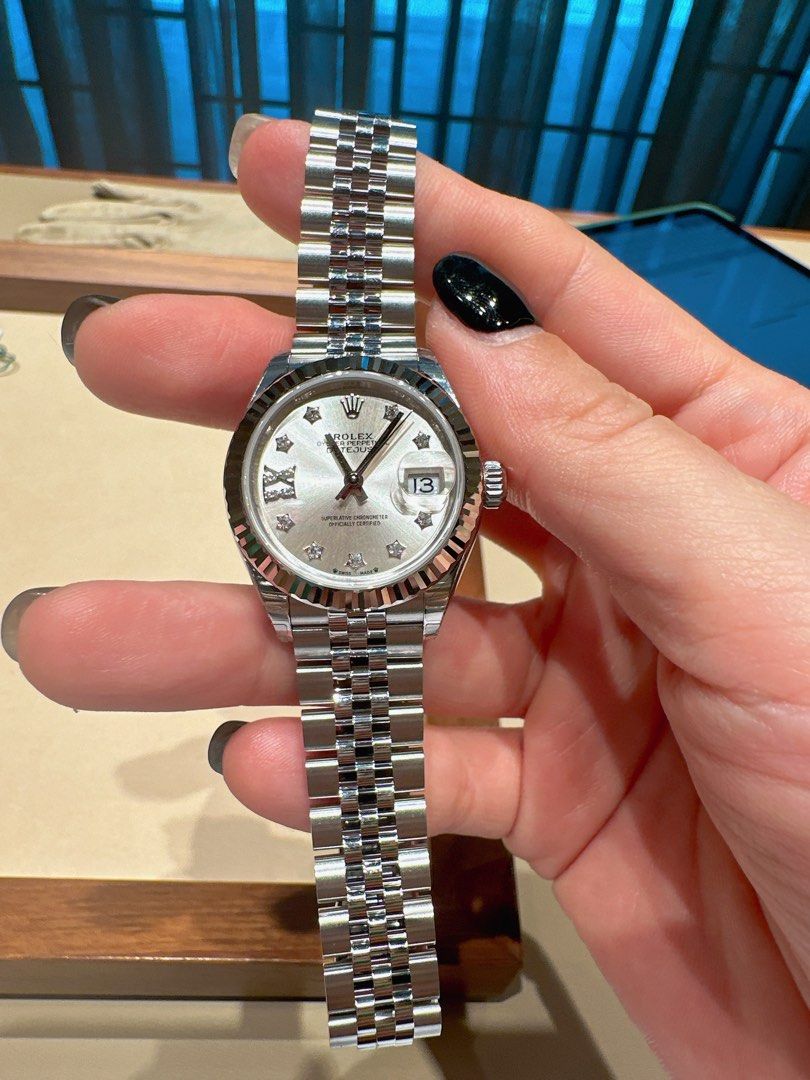 Rolex Datejust 28mm star diamond