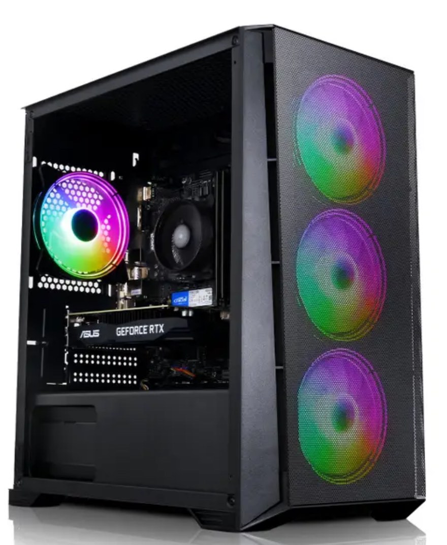 Rtx 4060 + Ryzen 5 5500 Gaming PC (Upgradeable), Computers & Tech ...