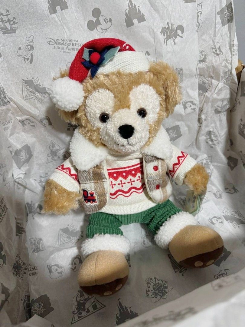 PROMO BNWT] SH Disneyland Christmas special edition Duffy plush