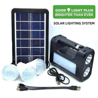 solar lights/charging port