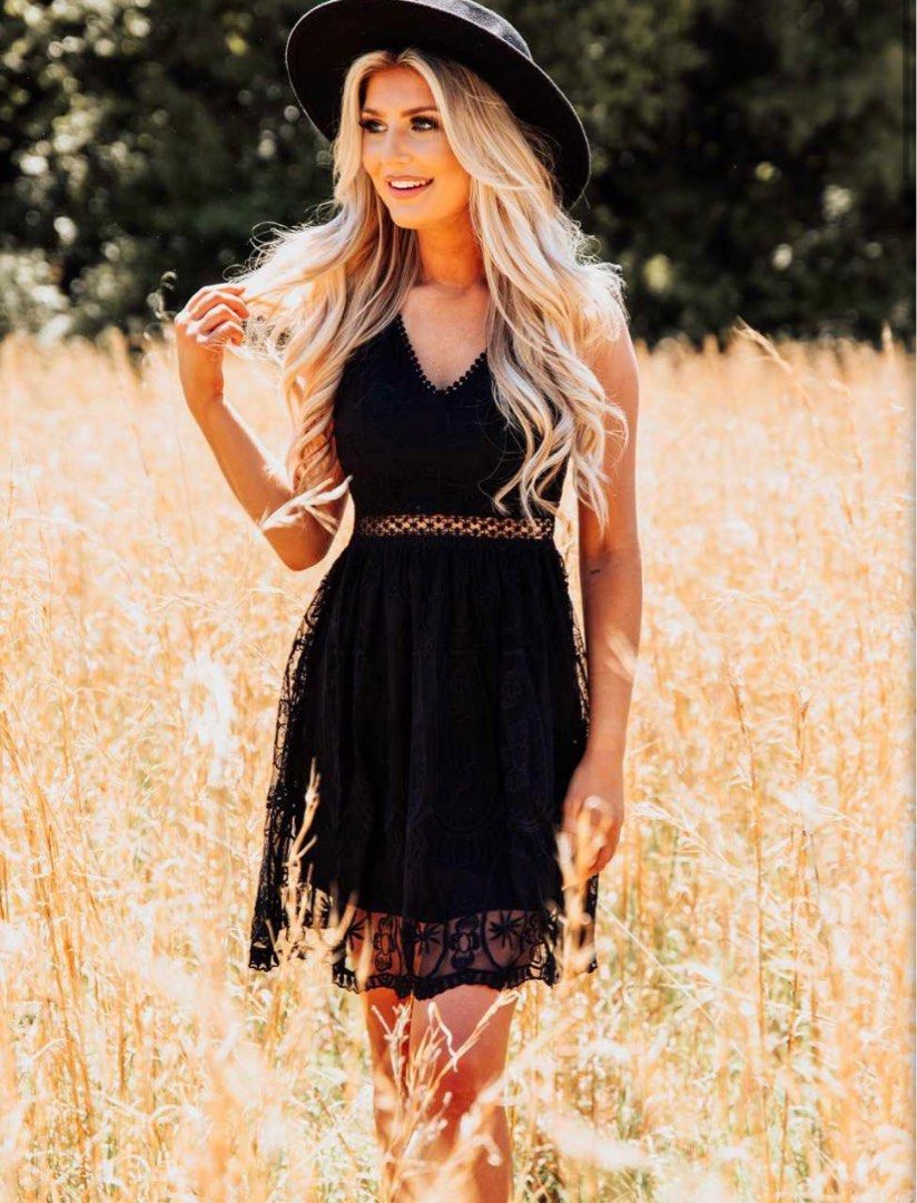Southern Fried Chics little black dress elegant dress Women s Fashion Dresses Sets Dresses on Carousell