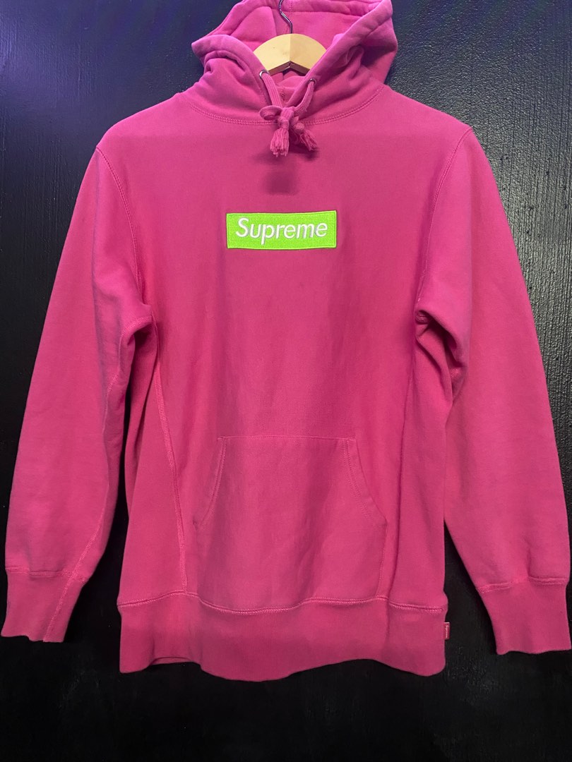Supreme magenta hoodie store