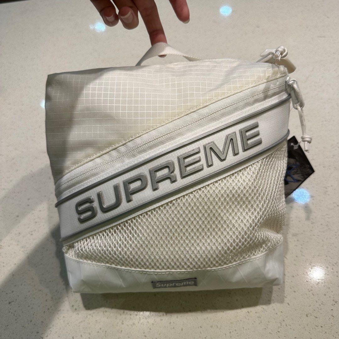 Supreme Shoulder Bag FW23 White