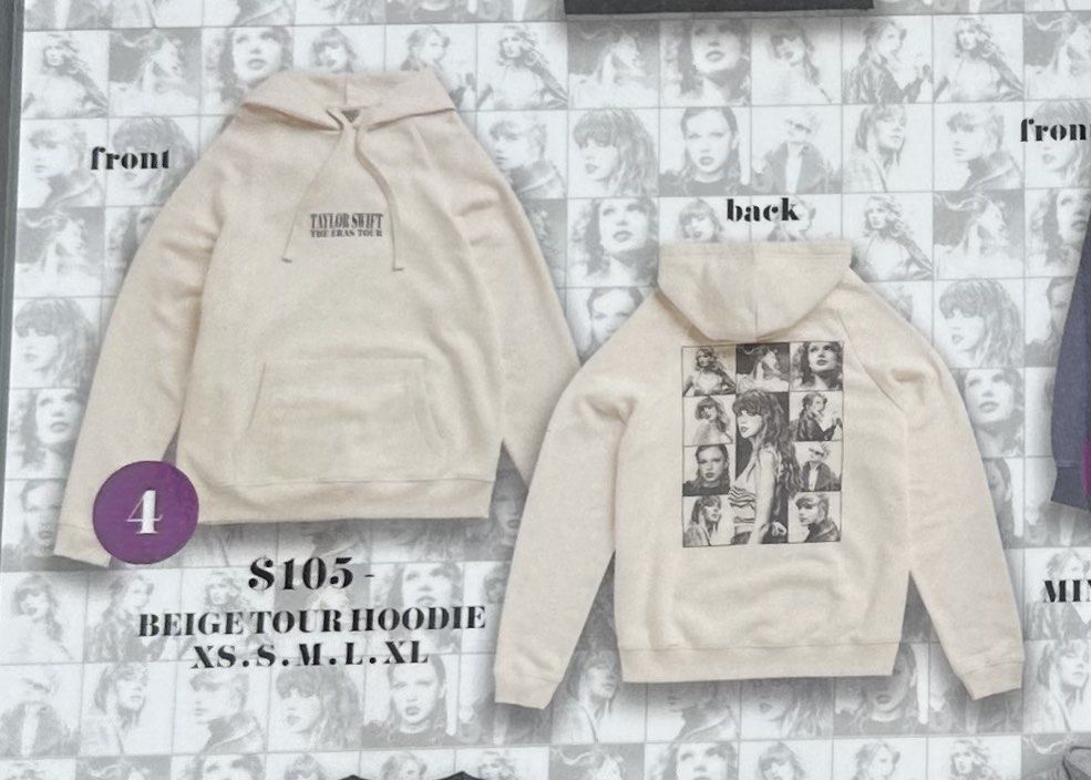 残りわずか 新品未使用 Taylor Swift Swift Quarter Hoodie Zip ...