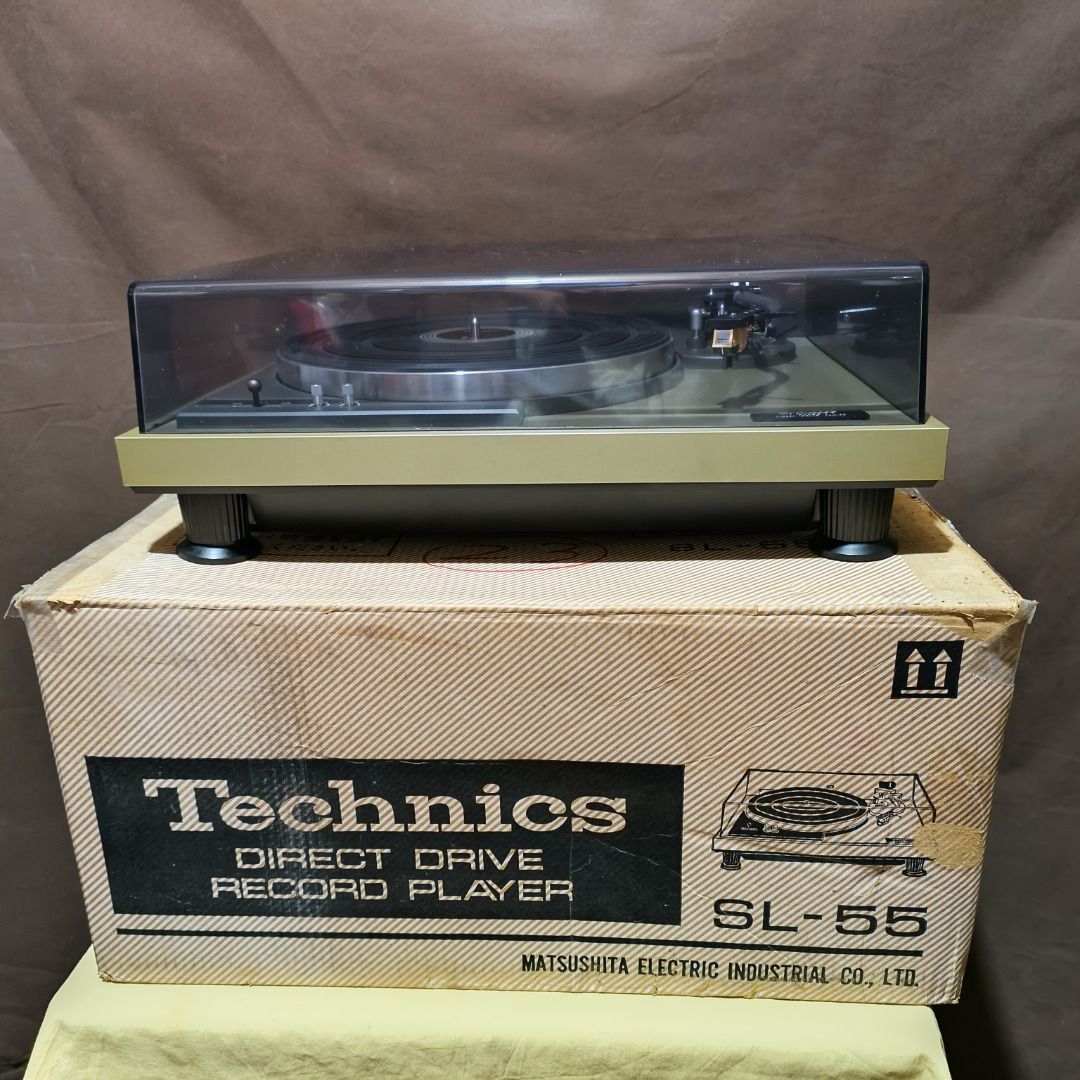 Technics SL55 Turntable Serial No. 007696, Audio, Other Audio