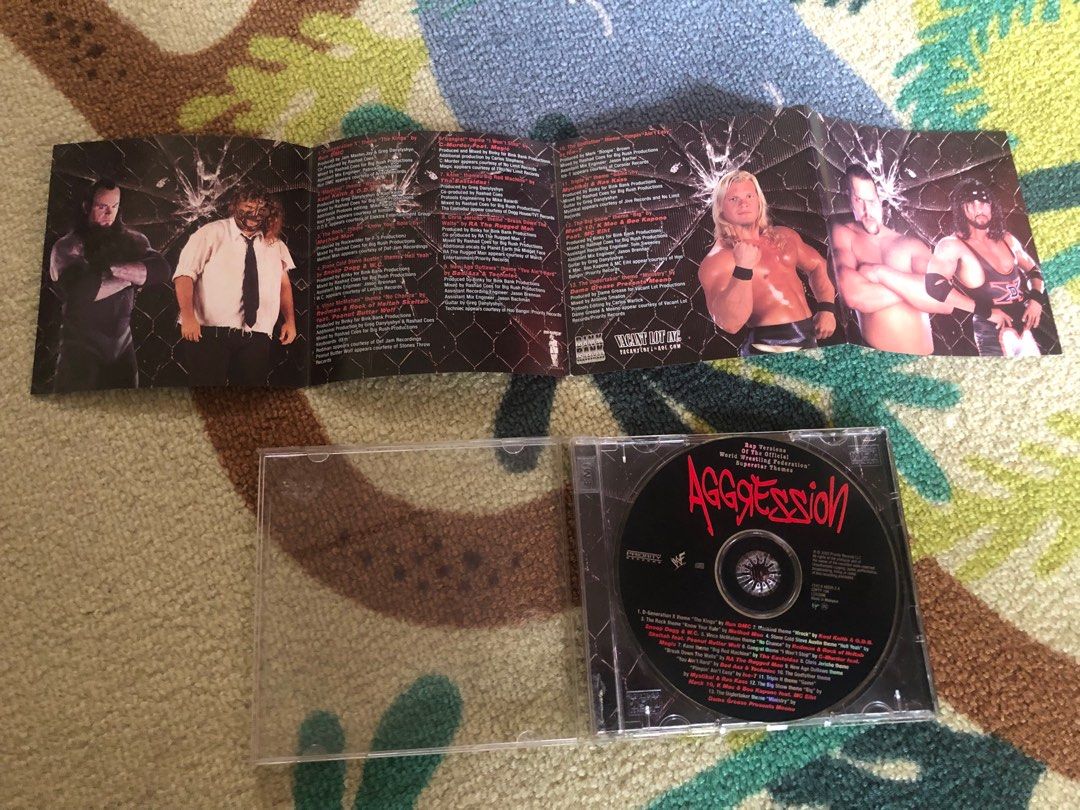 Theme song wwf, Hobbies & Toys, Music & Media, CDs & DVDs on Carousell