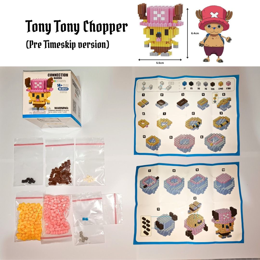 Tony Tony Chopper | LINKGO Connection Blocks, Hobbies & Toys, Toys ...