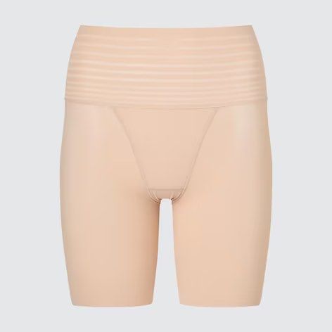Uniqlo AIRism Body Shaper Non-Lined Half Shorts (Smooth)