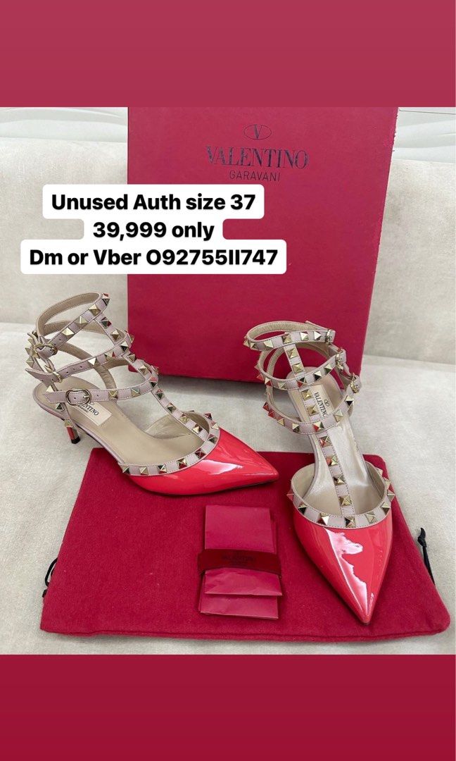 Authentic valentino shoes hotsell