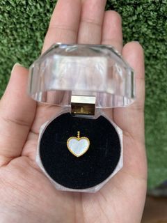 VCA Heart Pendant 18K Saudi Gold 10mm