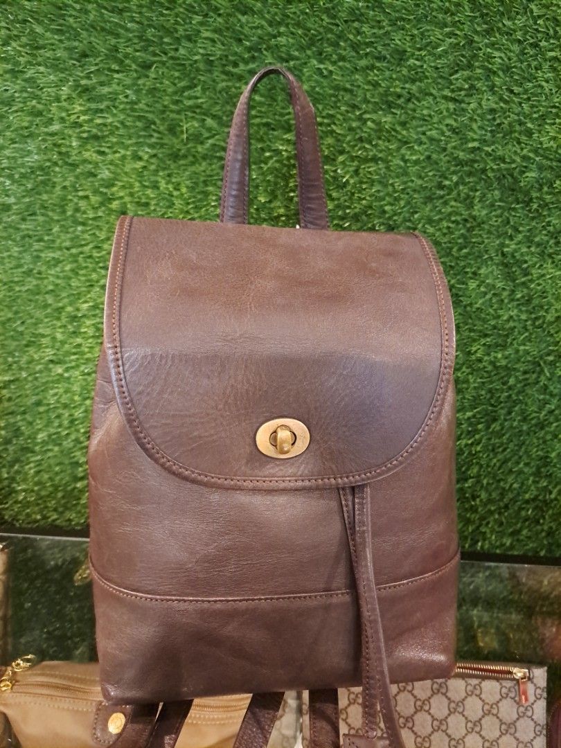 Vintage coach backpack store