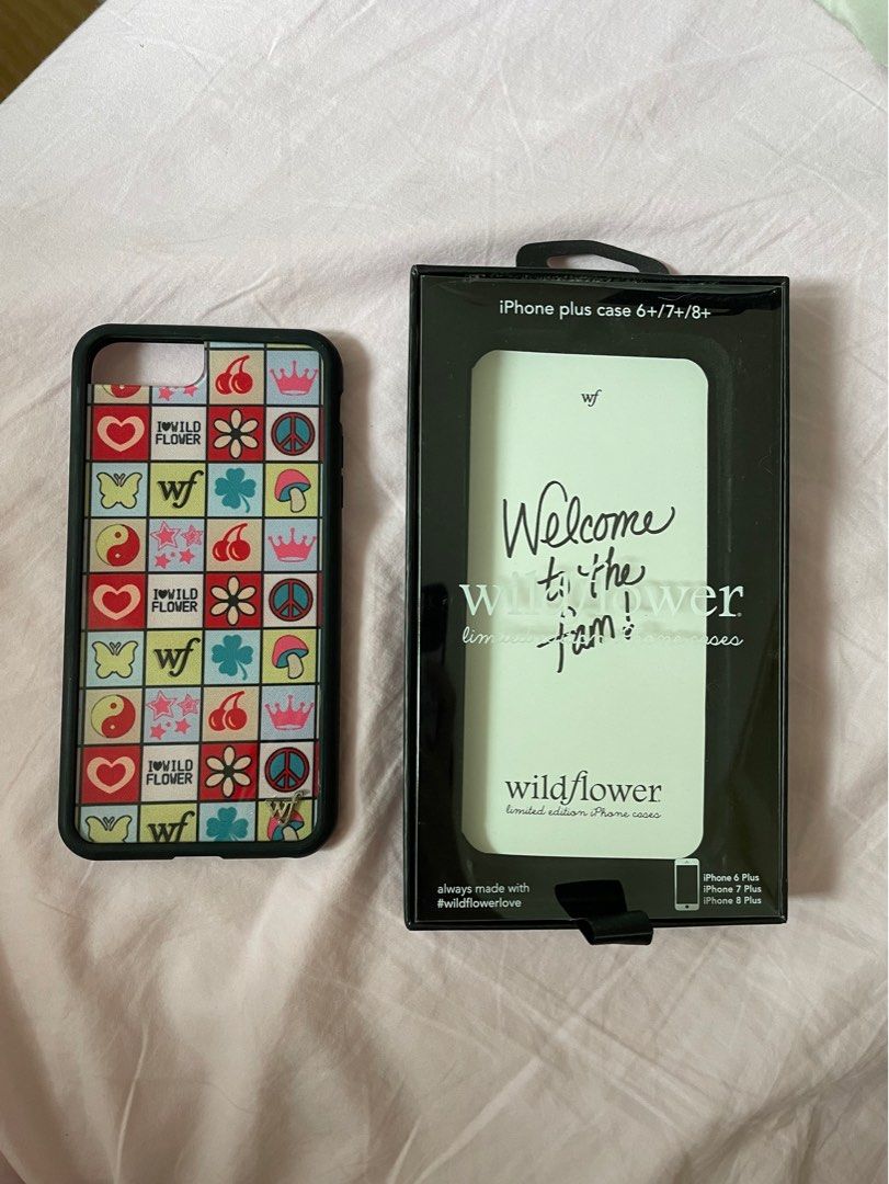 Wildflower Phone Case Iphone 6/7/8 Plus (Category: Cases & Sleeves) located in Pasig City. Submitted by stassthebest (Listing ID 1293062142, Image 1). Description: bought from the official wildflower phone case website rfs: phone upgrade .