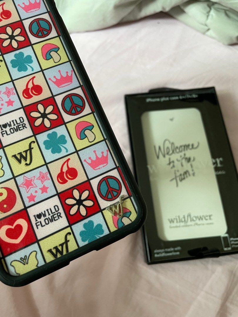 Wildflower Phone Case Iphone 6/7/8 Plus (Category: Cases & Sleeves) located in Pasig City. Submitted by stassthebest (Listing ID 1293062142, Image 2). Description: bought from the official wildflower phone case website rfs: phone upgrade .