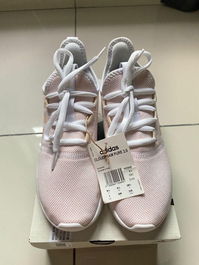 Women adidas Cloudfoam Pure 2.0 Vapour Pink H00945 Women s Fashion Footwear Sneakers on Carousell