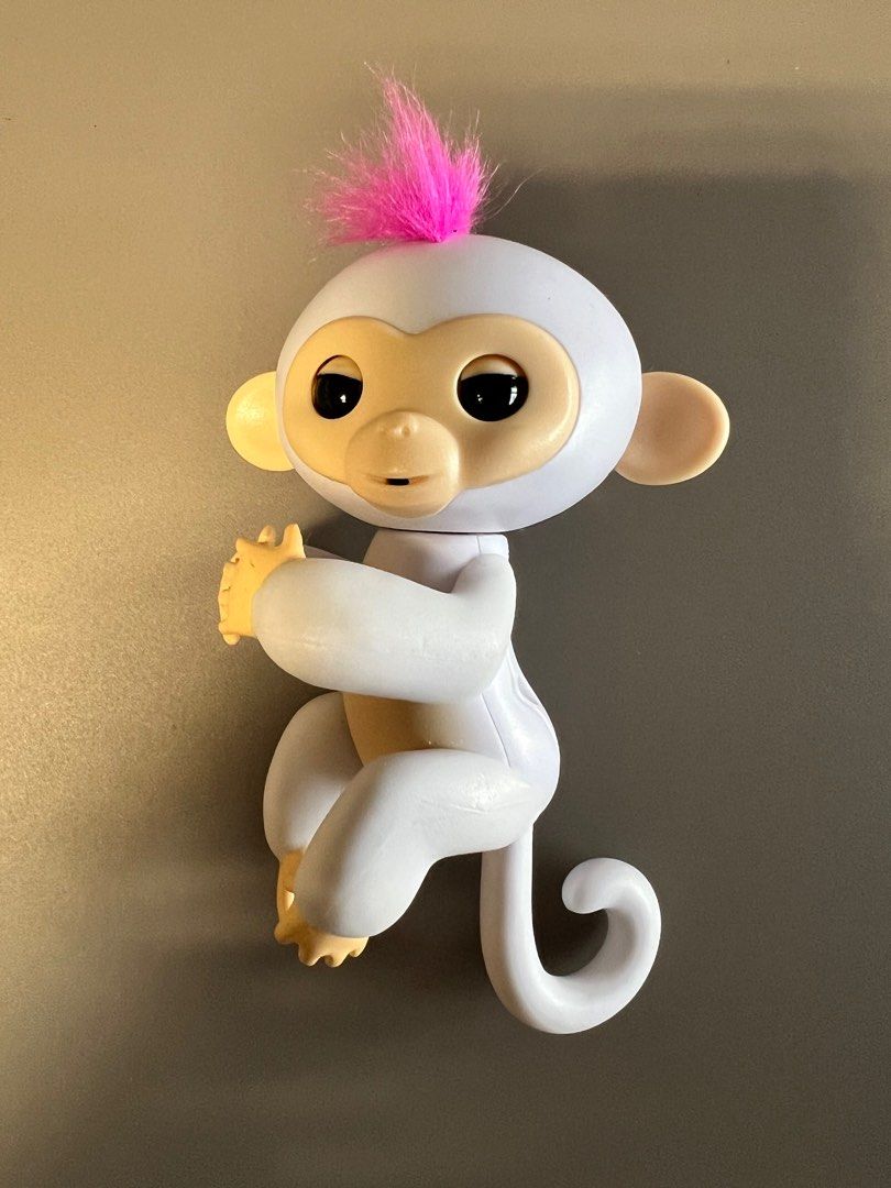 2 WowWee Fingerlings Smart Talking Monkey - (BGC Taguig) (Category: Interactive Toys) located in Taguig. Submitted by dfreestyler (Listing ID 1293023094, Image 1). Description: - Smart talking monkey toys - Battery operated - ₽1,500 for the two items as shown in the picture - Second to the last photo is taken from the internet for reference purposes - Good as new and working properly - For pickup in BGC Taguig.