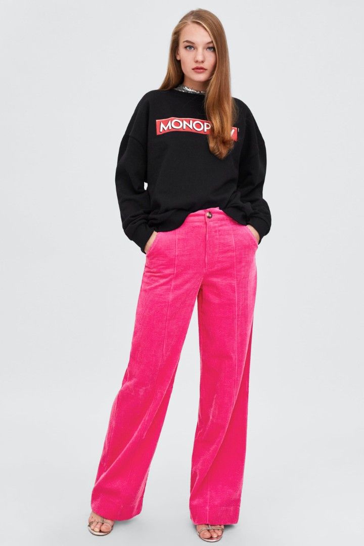 Monopoly sweatshirt zara outlet
