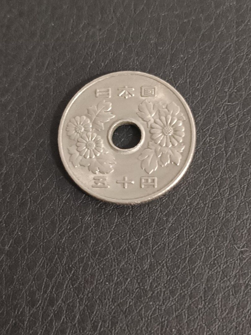 100% Authentic 1990 Japanese 50 Yen Coin Very Good Condition *Catalogue  #0203 *Actual Pictures Taken No Stock Photos *Free Shipping with tracking  number, Hobbies & Toys, Memorabilia & Collectibles, Currency on Carousell