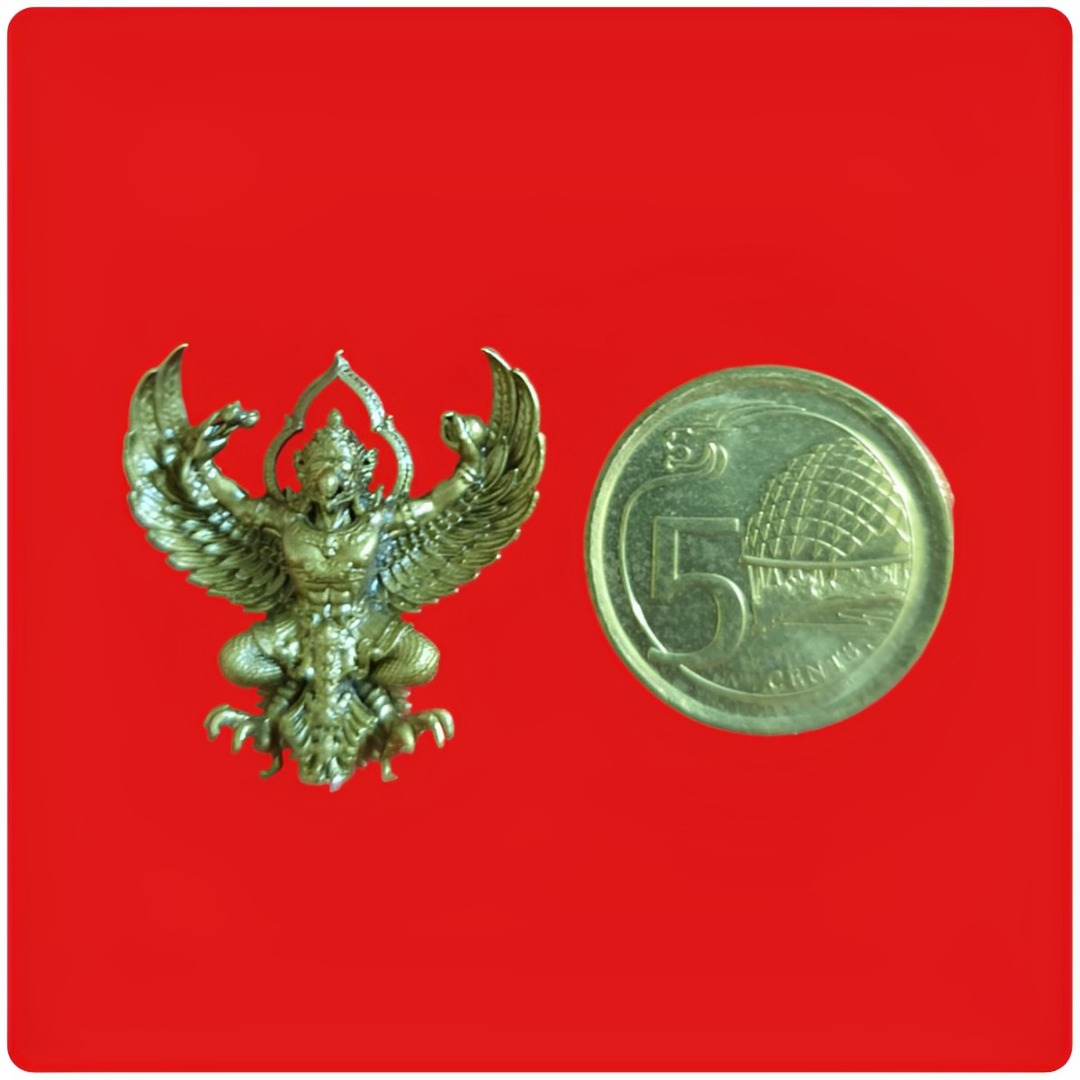 [$20] Mini Garuda Roop Lor/Phayakrut/Payakrut, Wat Kruttharam, Mass ...