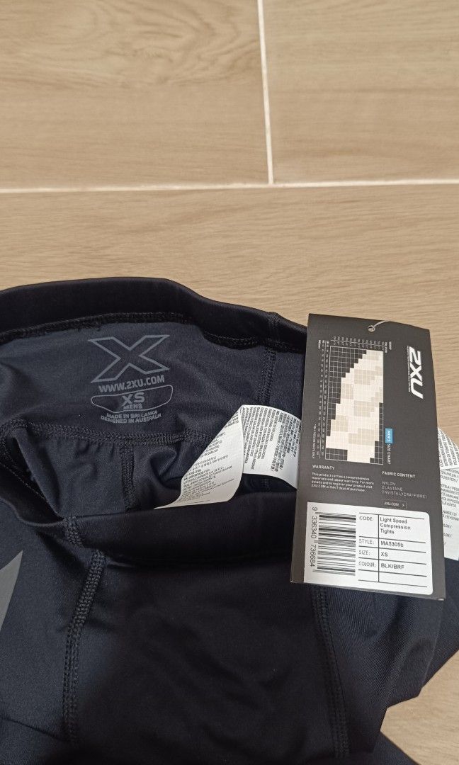 2xu MCS Lightspeed Compression Tights, Men's Fashion, Bottoms, Trousers on  Carousell