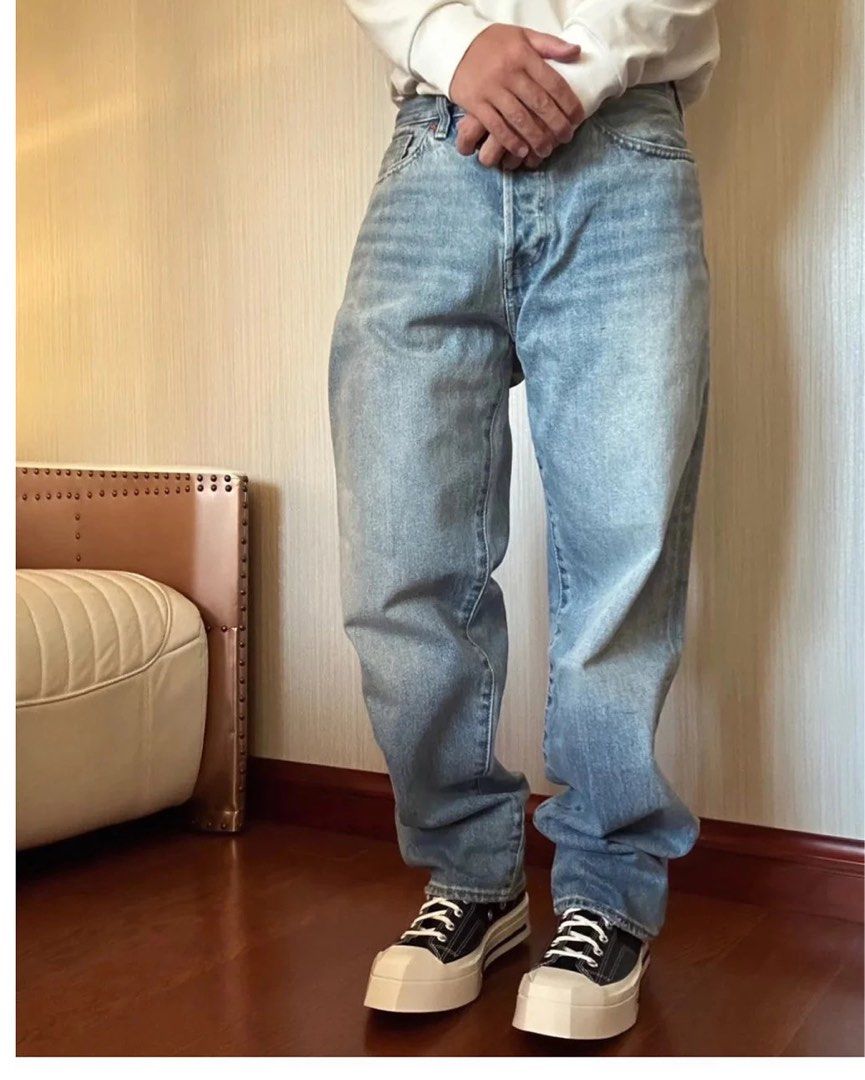 Levi's ×BEAMS コラボ　SUPER WIDE V2 JEANS Levi's® X Beams Super Wide V2 Jeans - Medium Wash | Levi's® US